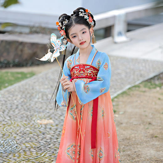 【团购】【苏城纪】汉服女童襦裙沐瑶 商品图10