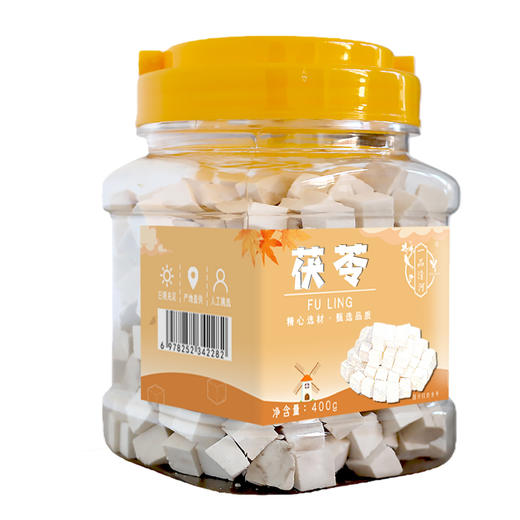 【自营】一品清河 茯苓400g多巴胺罐装白茯苓茯神土茯苓 YPQHFL400G 商品图2