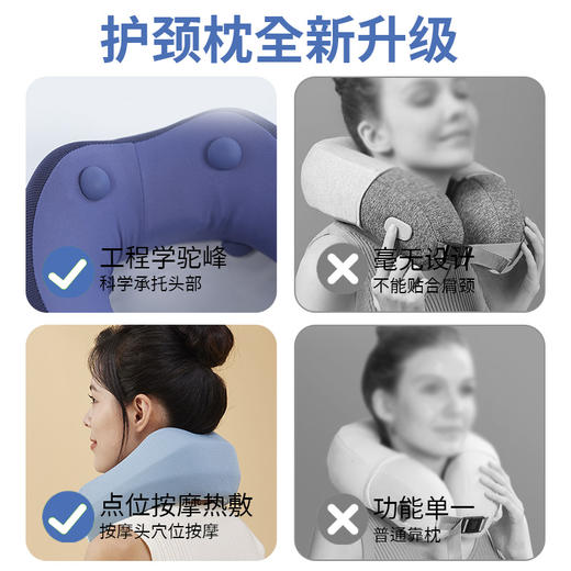 【自营】践程U型枕护颈枕UM-1炫动 脖子枕颈椎枕旅行枕颈椎枕U型枕 商品图1