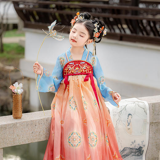 【团购】【苏城纪】汉服女童襦裙沐瑶 商品图11