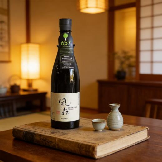 日本风之森秋津穗657无过滤生原清酒 商品图0