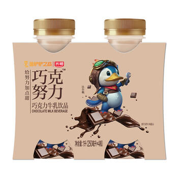 光明 巧克努力 牛乳饮品巧克力 250ml*4 商品图1
