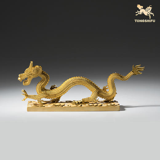 铜师傅《钱龙》上新了故宫联名 龙年吉祥物摆件办公室乔迁礼品 商品图3