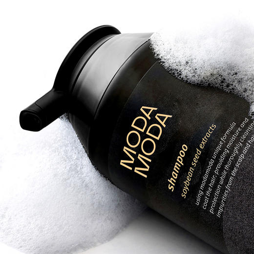 韩国modamoda小灰瓶洗发水|10种专利焕黑植物提取物，盖白发+防脱+修护三合一 商品图4