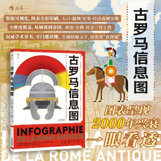 古罗马信息图:用信息图读懂古罗马，简明罗马百科全书 商品图0