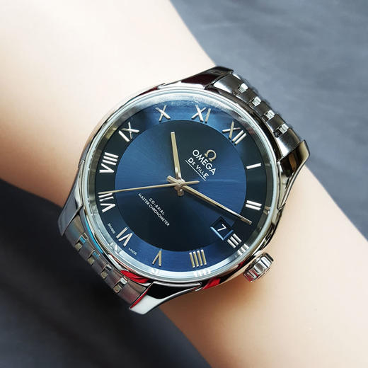 【95新】OMEGA 欧米茄433.10.41.21.03.001天文台认证同轴自动机械机芯日期显示41MM（男款）碟飞系列精钢300326NJS28 商品图8
