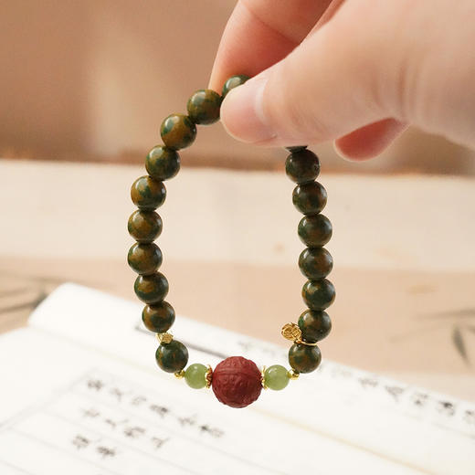 宫造 金缕含翠合香珠手串 春夏适宜yc0414002 商品图4