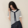 【商场同款】诗凡黎百搭系带针织衫25夏新款条纹上衣3G5131961 商品缩略图4