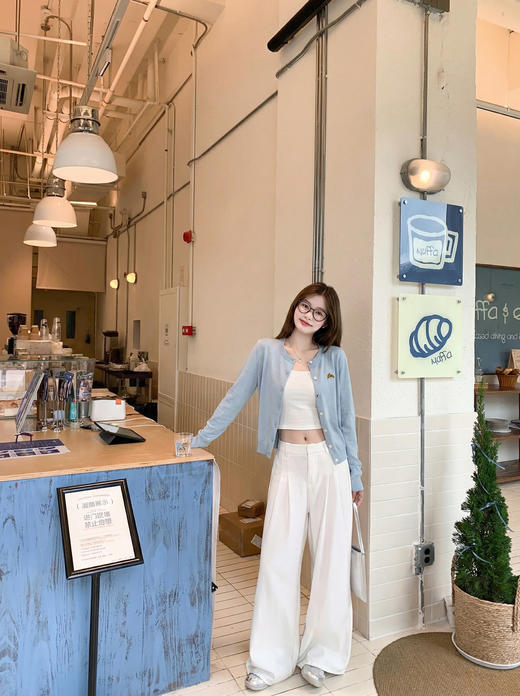 <曾小咸推荐>4.9现货秒杀 ！微信超特价！韩系短款针织开衫 日常169.99 立减90 秒杀79.99！！ 商品图7