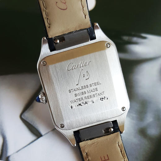 【95新】CARTIER 卡地亚WSSA0023石英机芯27.5*38MM（含表耳 女款）山度士系列精钢010426NJT24 商品图7