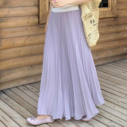 仙气飘逸 【QINGFAN法式垂坠感风琴裙】  奢感顺垂  藏肉显瘦 修饰身形MWX 商品图6