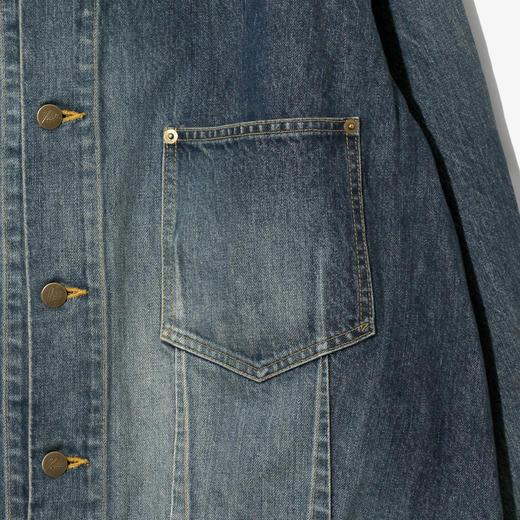 Needles Darts Bottom Jean - 12oz Denim 水洗做旧加工牛仔夹克 商品图1