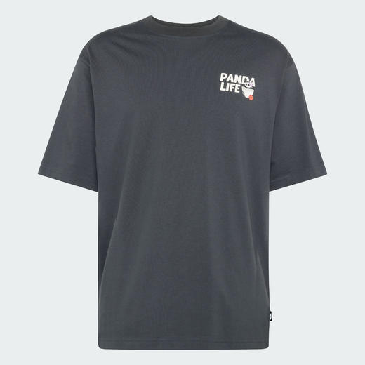 Adidas阿迪达斯PANDA CHILL HOOP T-SHIRT 纯棉运动宽松短袖T恤KB4852 商品图3
