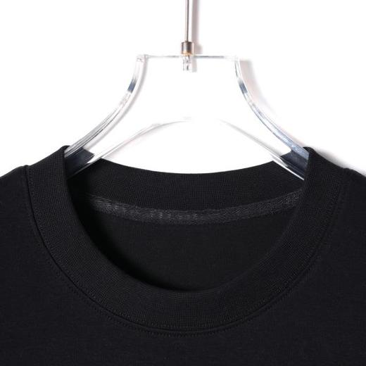 SDSA男装2026新款高贵轻奢美式简约撞色刺绣字母圆领短袖T恤百搭 商品图2