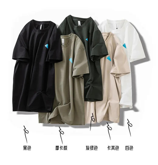 【yz-2603】男子户外速干舒适透气运动休闲短袖T恤！！ 商品图2