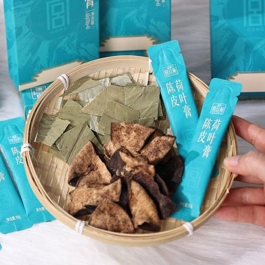 【7盒装】宫廷秘陈皮荷叶膏 60g/盒（10g*6条） 商品图5