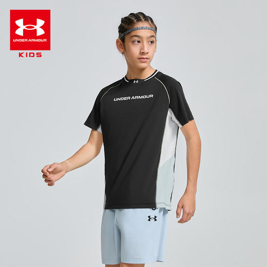 【特惠福利】UnderArmour安德玛儿童时尚晾感速干 短袖T恤 262303158 商品图1