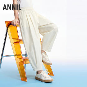 女童梭织单裤夏季新款安奈儿童装EG626810