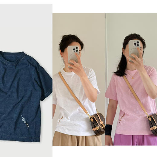 45变色龙-R竹节棉 春夏圆领短袖T【包邮+三天无理由退 商品图0