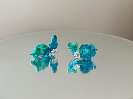 「锦鲤」钻石钛金戒指/胸针 商品图1