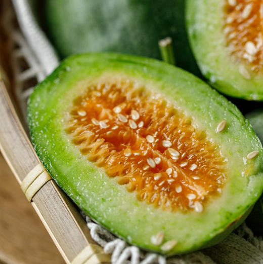 石家庄优选仓库速达，蜜小胖甜瓜，清脆爽口，香酥脆甜，瓜香四溢！净重5.5斤礼盒装 商品图6