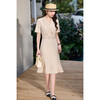 米思阳2026夏季新款通勤优雅OL职场西装连衣裙短袖修身中长款鱼尾裙2113 商品缩略图7