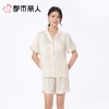 都市丽人睡衣女士睡衣薄家居服冰雪丝睡衣女士丝质短袖套装女装短袖短裤LHC0B2 商品缩略图2
