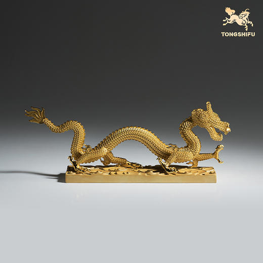 铜师傅《钱龙》上新了故宫联名 龙年吉祥物摆件办公室乔迁礼品 商品图2