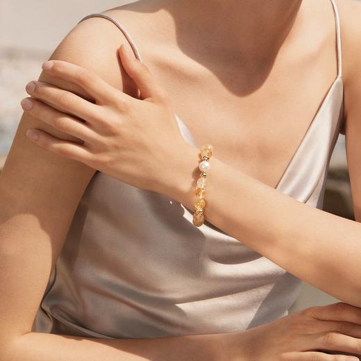 AmberLollipop安铂洛利 流光至境系列天然水晶珍珠手串 商品图0