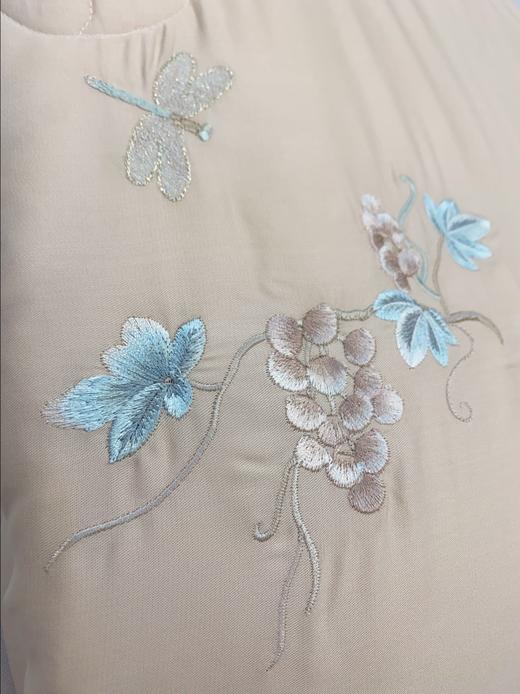 松植屋·蚕竹可水洗蚕丝空调被夏凉被 中式精美刺绣 可轻柔机洗不变形 商品图6