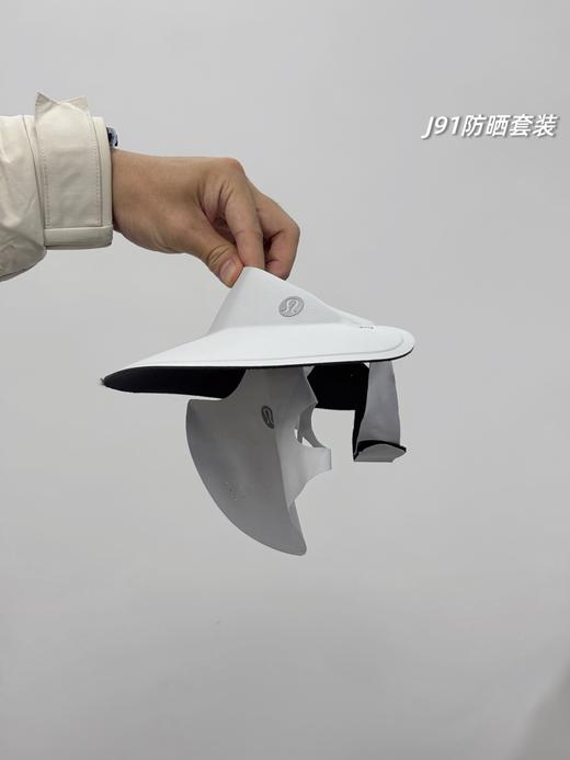 lulu2026新款冰丝空顶帽+冰丝防晒面罩二合一套装！ 商品图1
