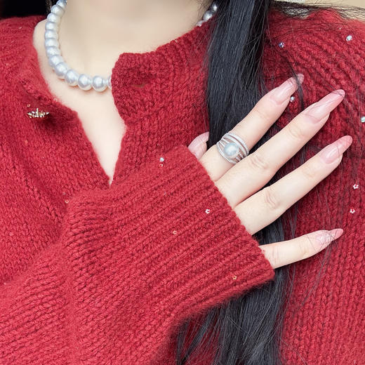 珍珠戒指合集｜南洋金珠·澳白·大溪地甄选 商品图14