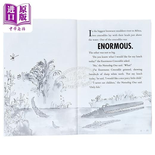 【中商原版】The Enormous Crocodile 罗尔德达尔:大大大鳄鱼 英文原版 进口图书 儿童绘本 动物故事图画书 5-8岁儿童读物童书 商品图2