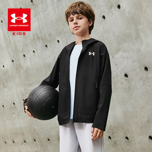 【XS专属-特惠福利】UnderArmour安德玛儿童 吸湿快干加内衬梭织外套 261322706 商品图1