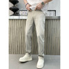 老钱风轻商务百搭修身水洗宽松小直筒柔软休闲男长裤    KDZC-Y78018 商品缩略图0