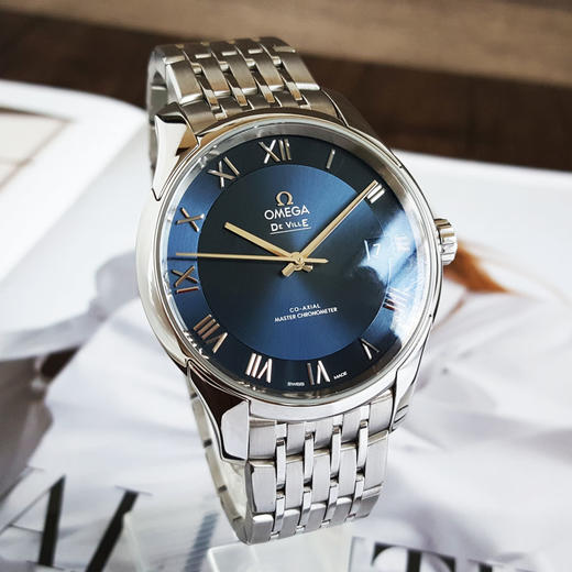 【95新】OMEGA 欧米茄433.10.41.21.03.001天文台认证同轴自动机械机芯日期显示41MM（男款）碟飞系列精钢300326NJS28 商品图5