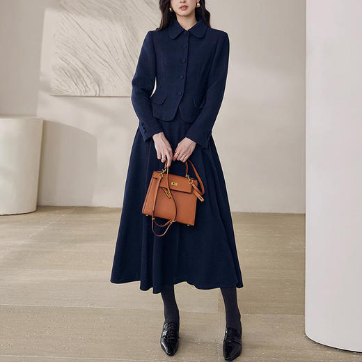 裁缝学苑AS660法式小香风外套套装纸样女装上衣两件套半身短裙样板 商品图2