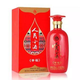 2021年二封箱人民小酒幸福，53度清酱香型白酒，整箱500ml*6瓶 商品图0