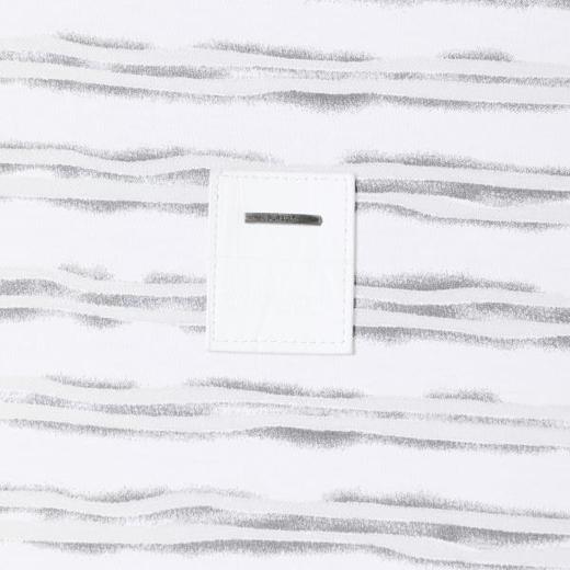 SDSA男装2026新款轻奢水波纹线条圆领短袖T恤日系极简风宽松上衣 商品图3