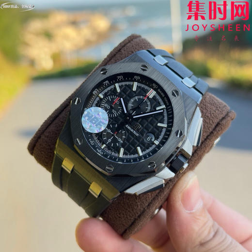 HBF爱彼皇家橡树离岸型26402陶瓷系列 黑陶瓷 男士腕表 表径44mm 7750改Cal.3126机 商品图1