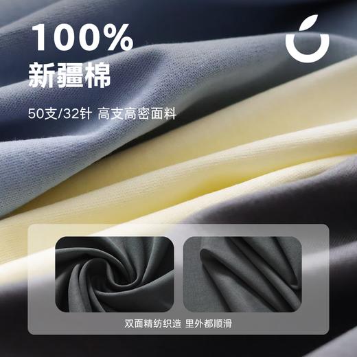 狂野橘子·2026高定丝光棉T恤，柔顺丝滑触感，细腻丝光，定染6色，平价穿出高定质感（蓝色预售5.6发） 商品图3