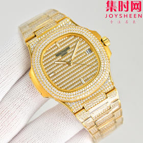 PDF百达翡丽 鹦鹉螺满天星5719系列 满钻鹦鹉螺 男士腕表 Nautilus 5719系列奢华满钻腕表