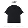 SDSA男装2026新款高贵轻奢老钱风纯色肌理海鸥领短袖T恤百搭时尚 商品缩略图0
