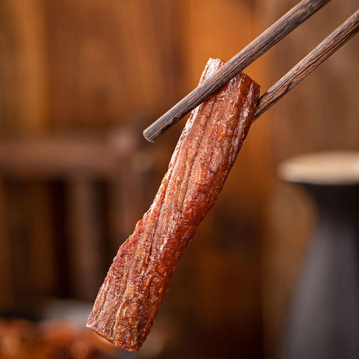 草原散养黄牛肉，传统风干工艺，牛肉干更香更纯 7成干 高蛋白 手撕牛肉干 250g/袋 商品图3