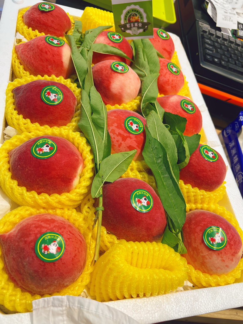 【宏丰精选】春雪水蜜桃，口感脆甜，尝鲜价19.8一斤