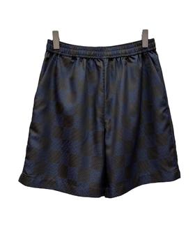 男款棋盘格纹短裤la