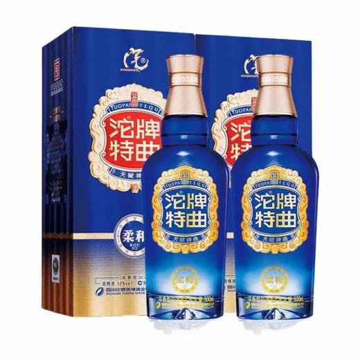 2022年沱牌柔和特曲，52度浓香型白酒，整箱500ml*6瓶。 商品图6