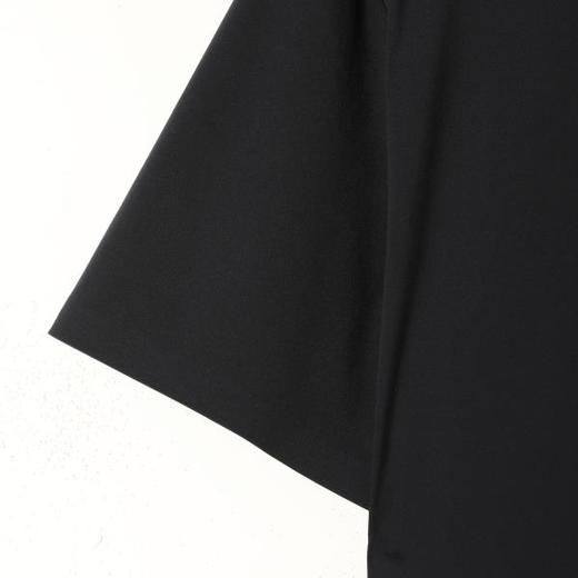 SDSA男装2026新款轻奢老钱风纯色按扣翻领短袖T恤舒适亲肤上衣 商品图2