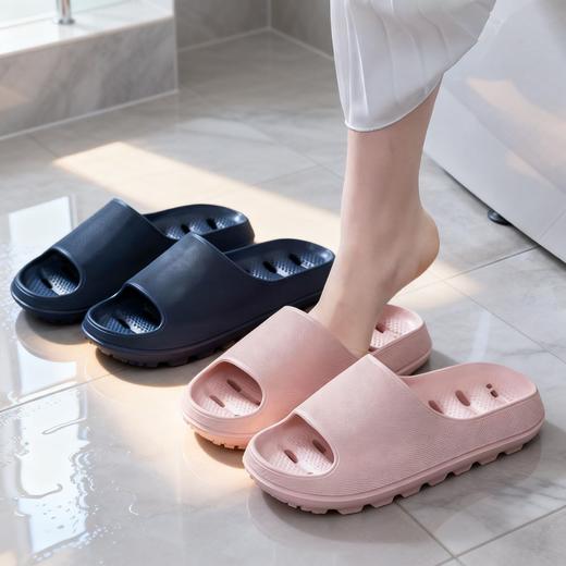 29.9元抢2双！eva拖鞋防滑防臭家居室内洗澡拖鞋女夏季酒店镂空浴室漏水拖鞋男 商品图6