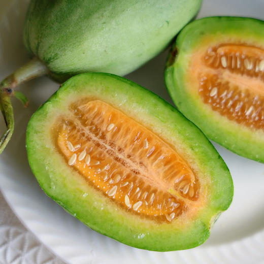 石家庄优选仓库速达，蜜小胖甜瓜，清脆爽口，香酥脆甜，瓜香四溢！净重5.5斤礼盒装 商品图11